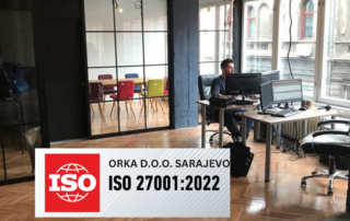 OBUKA ZA INTERNOG I EKSTERNOG/LEAD AUDITORA ISO 27001:2022 ODRŽANA U KOMPANIJI ORKA D.O.O. u Bosni i Hercegovini BQC ISO STANDARDI